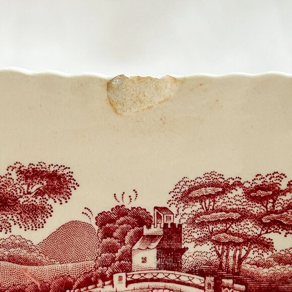 Copeland Spode Tower Vintage China Square Serving Bowl - Picture 9 of 12